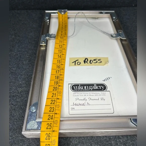 Embroidery framed - Picture 4 of 5